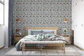 Modern hypnotic pattern wallpaper for striking interior décor